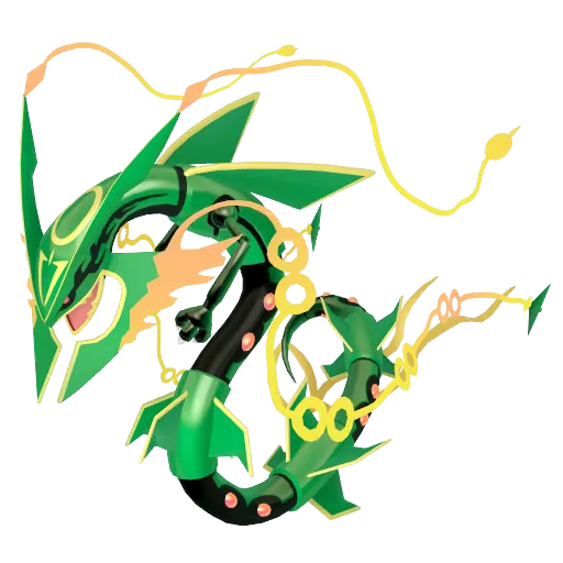 random generated pokemon rayquaza-mega