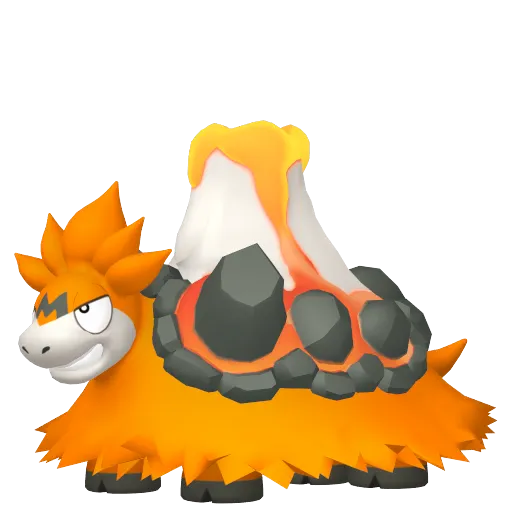 random generated pokemon camerupt-mega