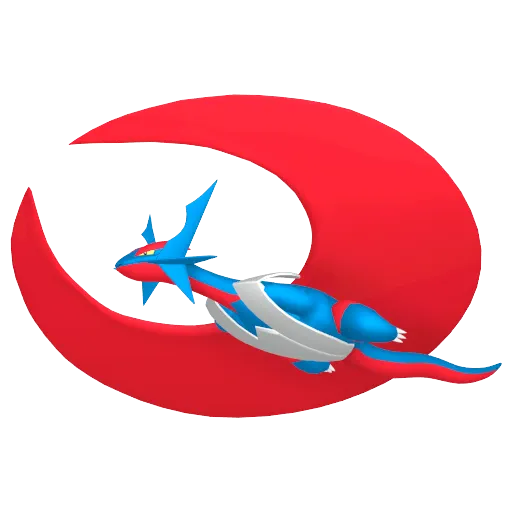 random generated pokemon salamence-mega