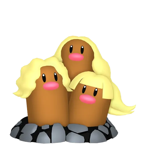 random generated pokemon dugtrio-alola