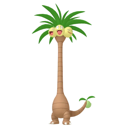 random generated pokemon exeggutor-alola