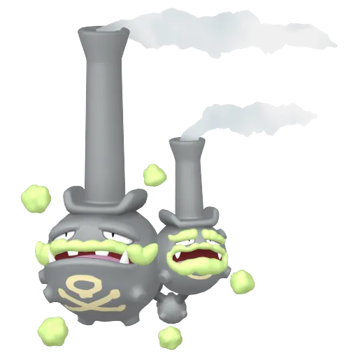 random generated pokemon weezing-galar