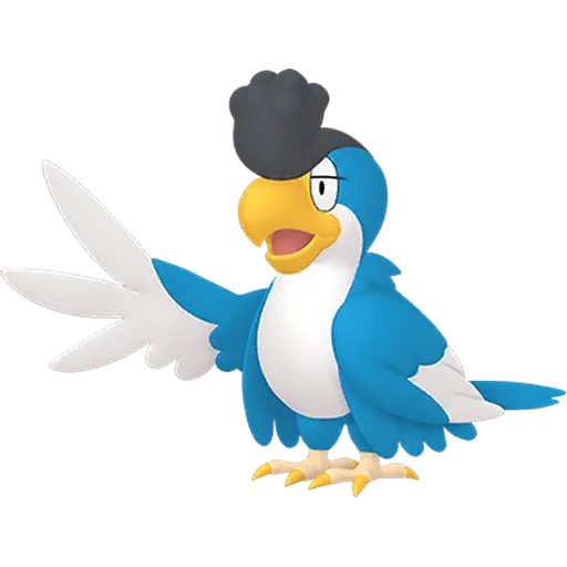 random generated pokemon squawkabilly-blue-plumage
