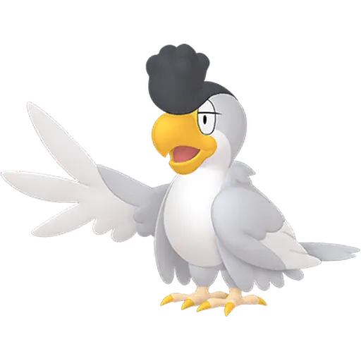 random generated pokemon squawkabilly-white-plumage