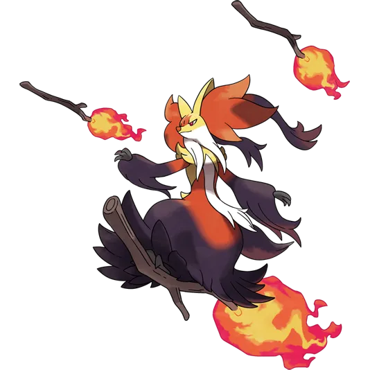 random generated pokemon delphox-mega