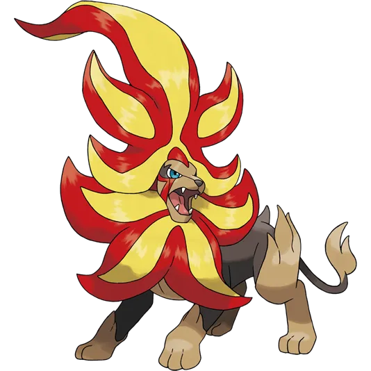 random generated pokemon pyroar-mega