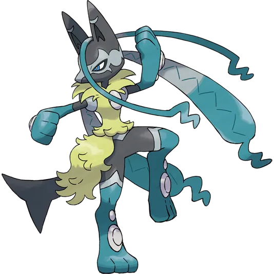 random generated pokemon lucario-mega-z