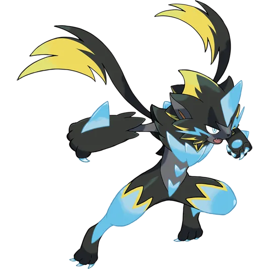 random generated pokemon zeraora-mega