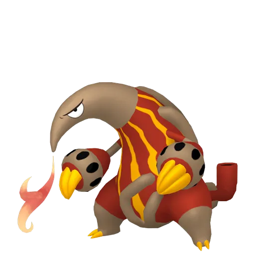 random generated pokemon heatmor